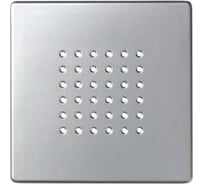 Накладка на звонок Simon, динамик встр., fm-тюнер, S82, 82N, алюминий 82052-33
