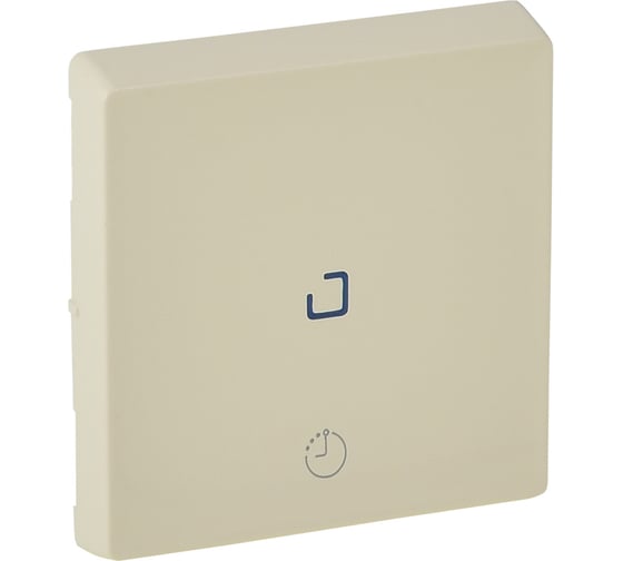 Лицевая панель Legrand Valena LIFE для выключателя с выдержкой времени 2канального Слоновая кость 755211 1