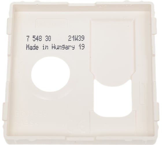 Лицевая панель Legrand Valena LIFE розетки TV RJ45 Белая 754830