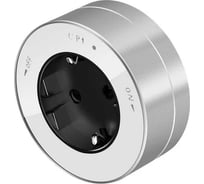 Розетка Systeme Electric MultiTrack 2К+З круглая 16А/250В Белый MTK13001W