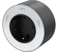 Розетка Systeme Electric MultiTrack 2К+З круглая 16А/250В Белый MTK13001W