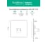 Розетка компьютерная RJ45 Systeme Electric ArtGallery, кат. 5е, механизм, Песочный, арт. GAL001283 10