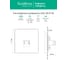 Розетка компьютерная RJ45 Systeme Electric ArtGallery Белый, категория 5е, механизм GAL000183 10