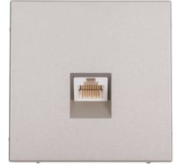 Розетка компьютерная RJ45 Systeme Electric ArtGallery Шампань, категория 5е, механизм GAL000583