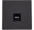 Розетка компьютерная Systeme Electric ArtGallery, RJ45, 5е, механизм, Карбон GAL001083 12