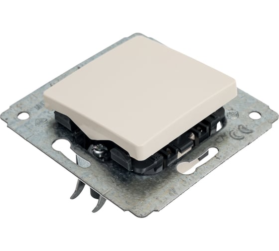 Выключатель Legrand Cariva DIY 10 А, слоновая кость 695900