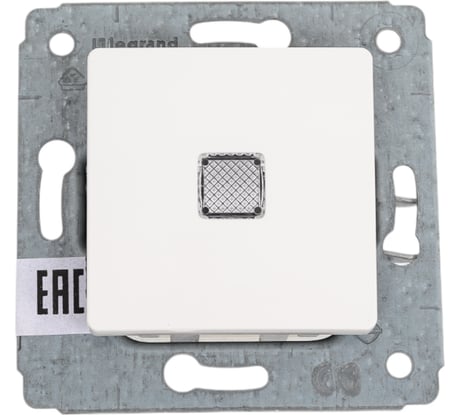 Выключатель с подсветкой Legrand Cariva DIY 10 А, белый 695931