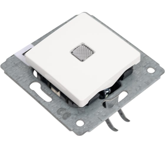 Выключатель с подсветкой Legrand Cariva DIY 10 А, белый 695931