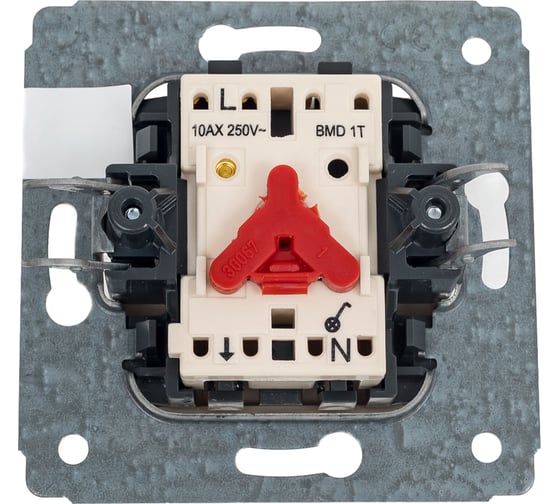 Выключатель с подсветкой Legrand Cariva DIY 10 А, слоновая кость 695901