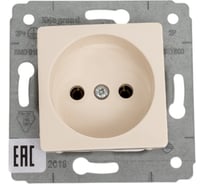Розетка Legrand Cariva DIY 2К слоновая кость 695915