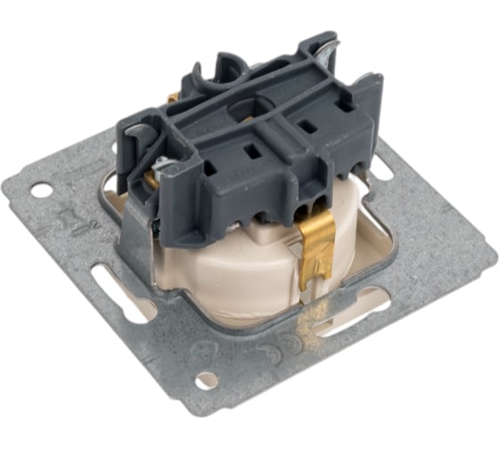 Розетка Legrand Cariva DIY 2К+З, нем винты, шторки, слоновая кость 695917