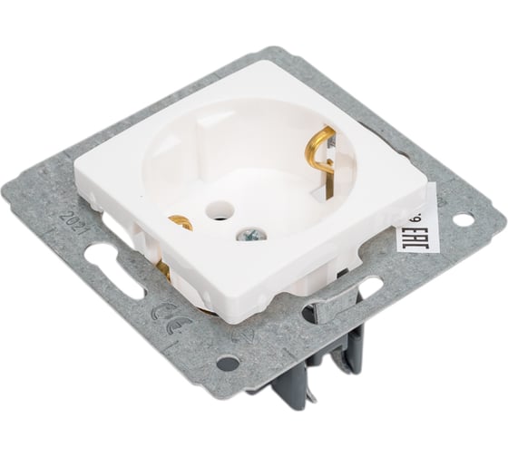 Розетка Legrand Cariva DIY 2К+З, нем Стандарт, бел 695946