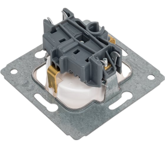 Розетка Legrand Cariva DIY 2К+З, нем Стандарт, бел 695946