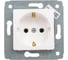 Розетка Legrand Cariva DIY 2К+З, нем Стандарт, бел 695946 1