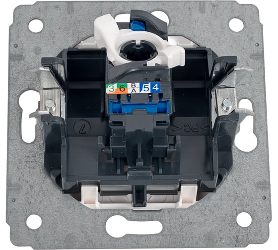 Розетка Legrand Cariva DIY RJ45 UTP с захватами 695954