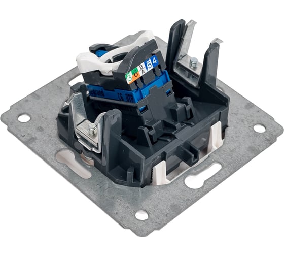 Розетка Legrand Cariva DIY RJ45 UTP с захватами 695954