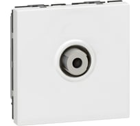 Штекер TV Legrand Mosaic простой F 078780