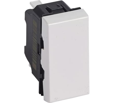 Переключатель на 2 направления Legrand Программа Mosaic 1 модуль 10 AX белый 278001L