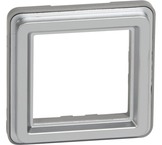 Адаптер для механизмов Mosaic Legrand без крышки два модуля IP 20 IK 10 Soliroc 077881