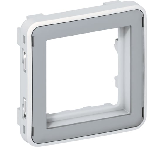 Адаптер для двухмодульных механизмов Mosaic Legrand Программа Plexo без крышки IP 20 069582 1