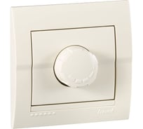 Диммер Lezard DERIY 500 Вт с фильтром и предохранит крем 702-0303-117