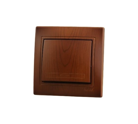 Выключатель Lezard Мира х1 сосна 701-0801-100 1