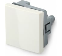 Выключатель Hyperline M45-SW-WH, 2М, 45x45 мм, белый 249957