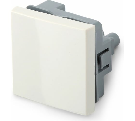 Выключатель Hyperline M45-SW-WH, 2М, 45x45 мм, белый 249957 1