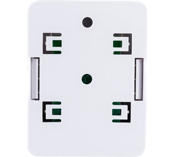 Компьютерная розетка Hyperline, SB1-1-8P8C-C6-WH RJ-45 8P8C, категория 6, одинарная, внешняя 430232