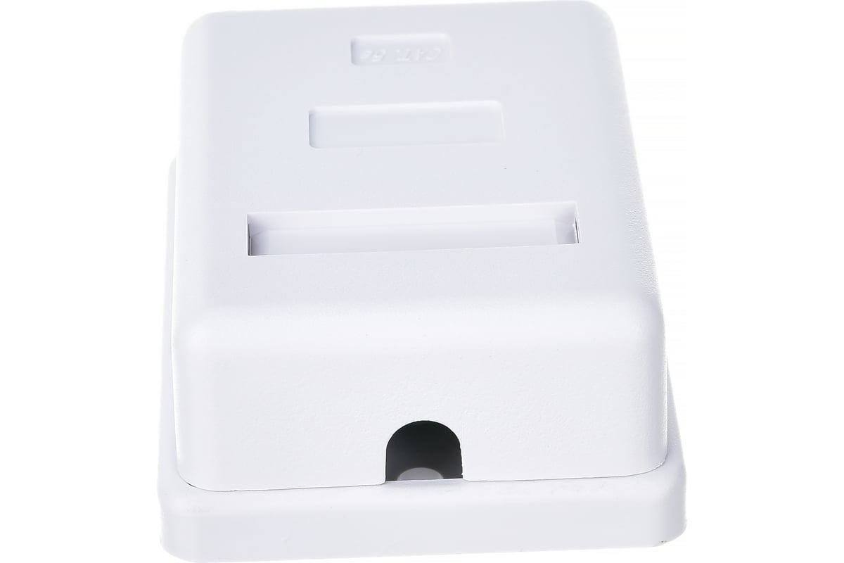 Компьютерная розетка Hyperline, SB1-1-8P8C-C5e-WH RJ-45 8P8C, категория ...