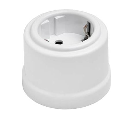 Розетка с заземляющим контактом Electraline 16А 250В В1-101-01