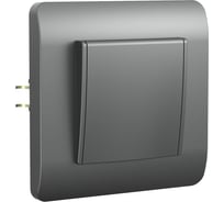 Розетка CHINT NEW3-E 16А IP44 с заземлением, защитные шторки с крышкой серебро 431449