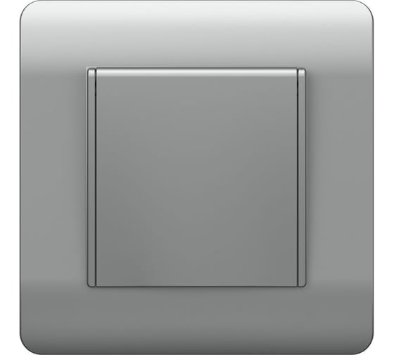 Розетка CHINT NEW3-E 16А IP44 с заземлением, защитные шторки с крышкой серебро 431449