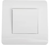 Переключатель перекрестный 1-клавишный CHINT NEW3-E 10А, белый 431517