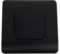 Переключатель 1-клавишный CHINT NEW3-E 10А, черный 431464