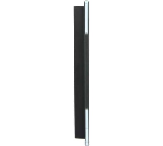 Рамка 3-местная IEK SKANDY SK-F23Bl стекло черный SK-M32-G-K02