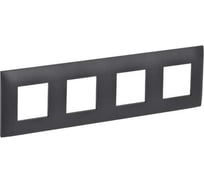 Рамка 4-местная IEK SKANDY SK-F04T титан SK-M42-K48