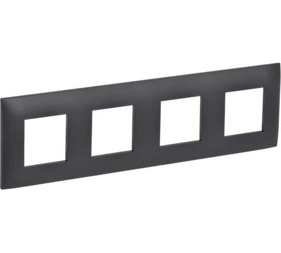 Рамка 4-местная IEK SKANDY SK-F04T титан SK-M42-K48 1