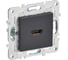 Розетка HDMI IEK SKANDY SK-H01T титан SK-H10-K48 1