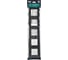 Рамка 5-местная IEK SKANDY SK-F05G графит SK-M52-K53 5