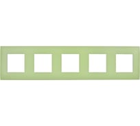 Рамка 5-местная IEK SKANDY SK-F05M мятный SK-M52-K06