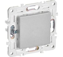 Заглушка с суппортом IEK SKANDY SK-C01S серебро SK-PL10-K23