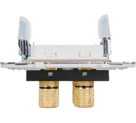 Аудиорозетка 4-местная IEK SKANDY SK-A01Bl черный SK-S40-K02