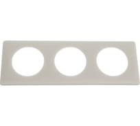 Рамка Legrand программа Celiane 3 поста, грин перкаль 066713