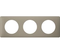 Рамка Legrand программа Celiane 3 поста, грэй перкаль 066723