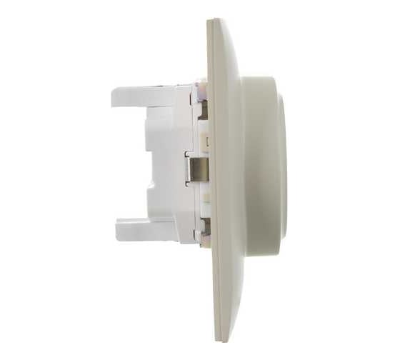 Розетка 2-я IEK SKANDY с з/к/ш 16А в сборе SK-R07B бежевый SK-R24-16-K10-F
