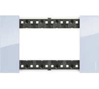 Декоративная рамка Bticino LIVING NOW 4 модуля. Цвет "Небо" KA4804DA