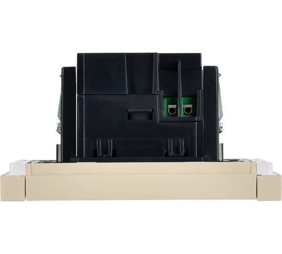 Розетка IEK FORTEPIANO USB A+C 3,1А FP450 ваниль FP-U22-D31-K10