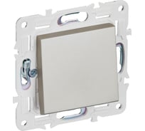 Выключатель IEK SKANDY 1-клавишный перекрестный 10А SK-V03Sh шампань SK-V13-0-10-K37