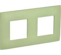 Рамка IEK SKANDY 2-местная SK-F02M мятный SK-M22-K06